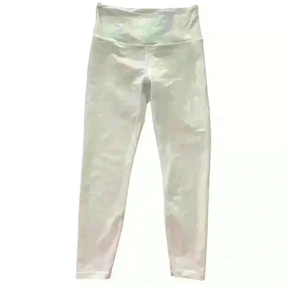 ZYIA ACTIVE‎ White Iridescent Lux Unicorn Leggings - Picture 1 of 7
